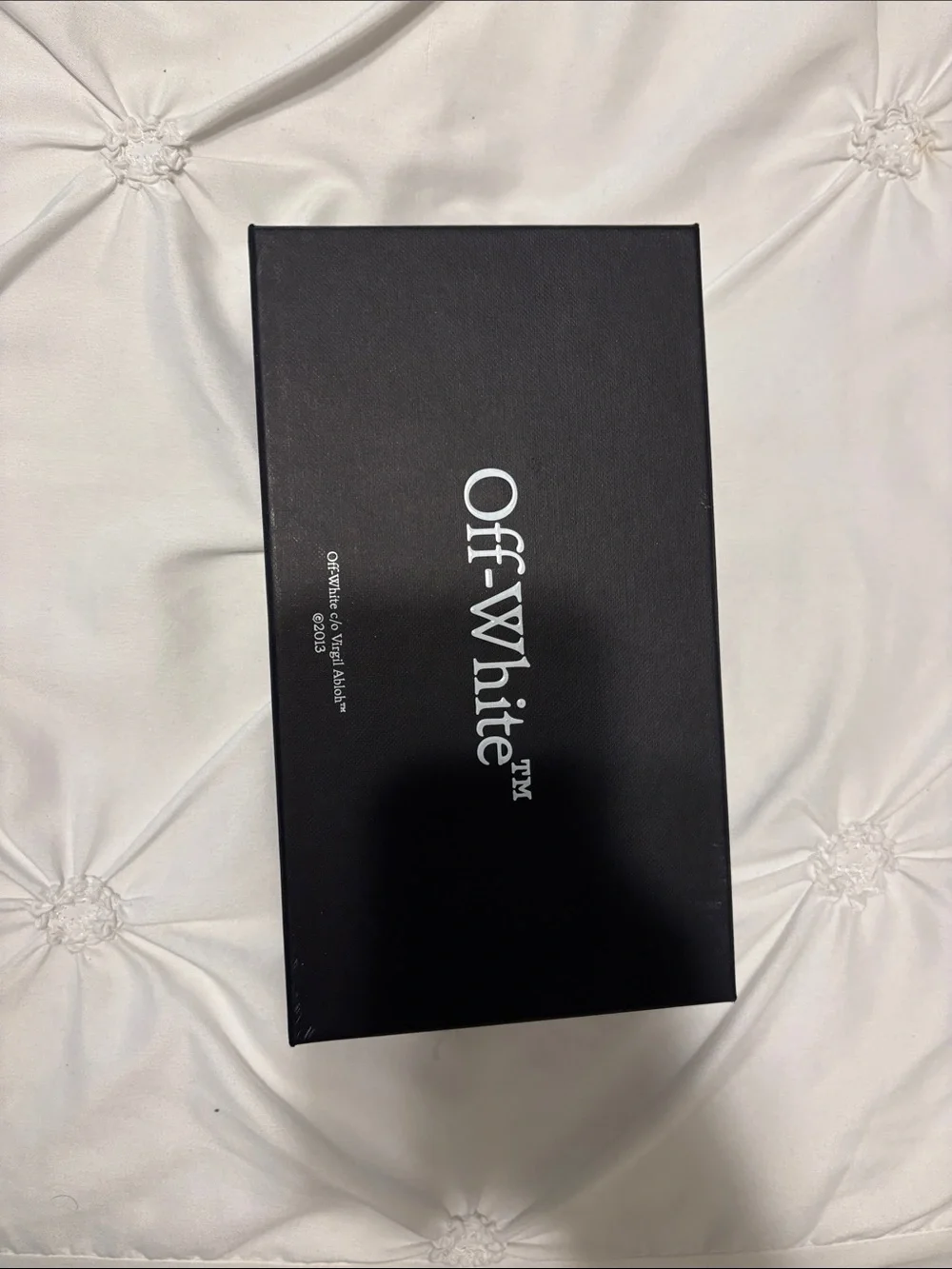 Off-White Black Box with White Off-White Branding